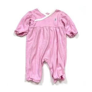 Ralph Lauren Striped Ruffle Coverall